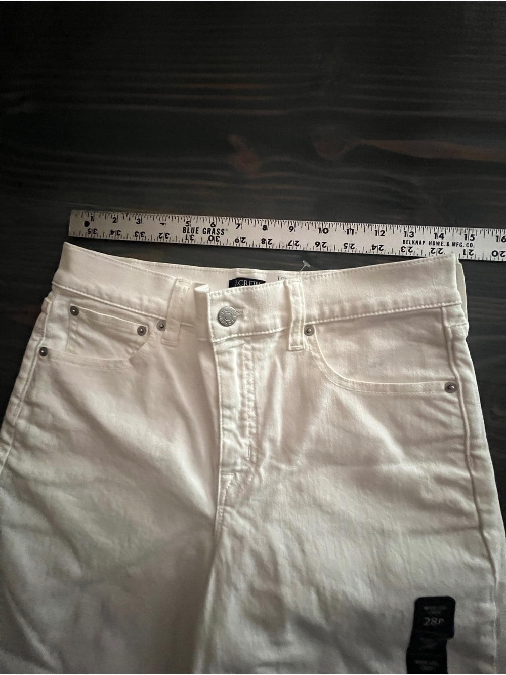 J. Crew Wide Leg Crop Jeans - Size 28P NWT - Picture 4 of 7